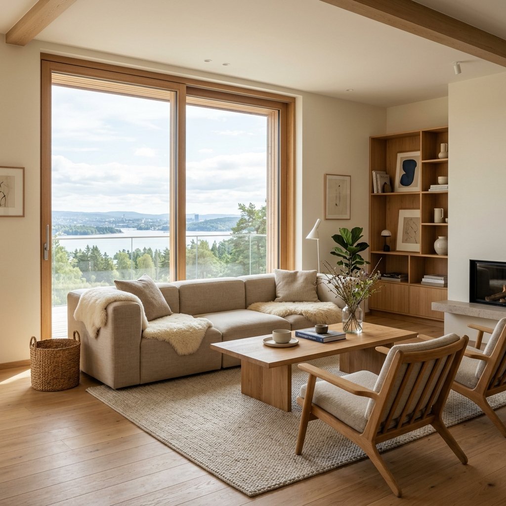 Montana Luxury Scandinavian Living Room Furniture