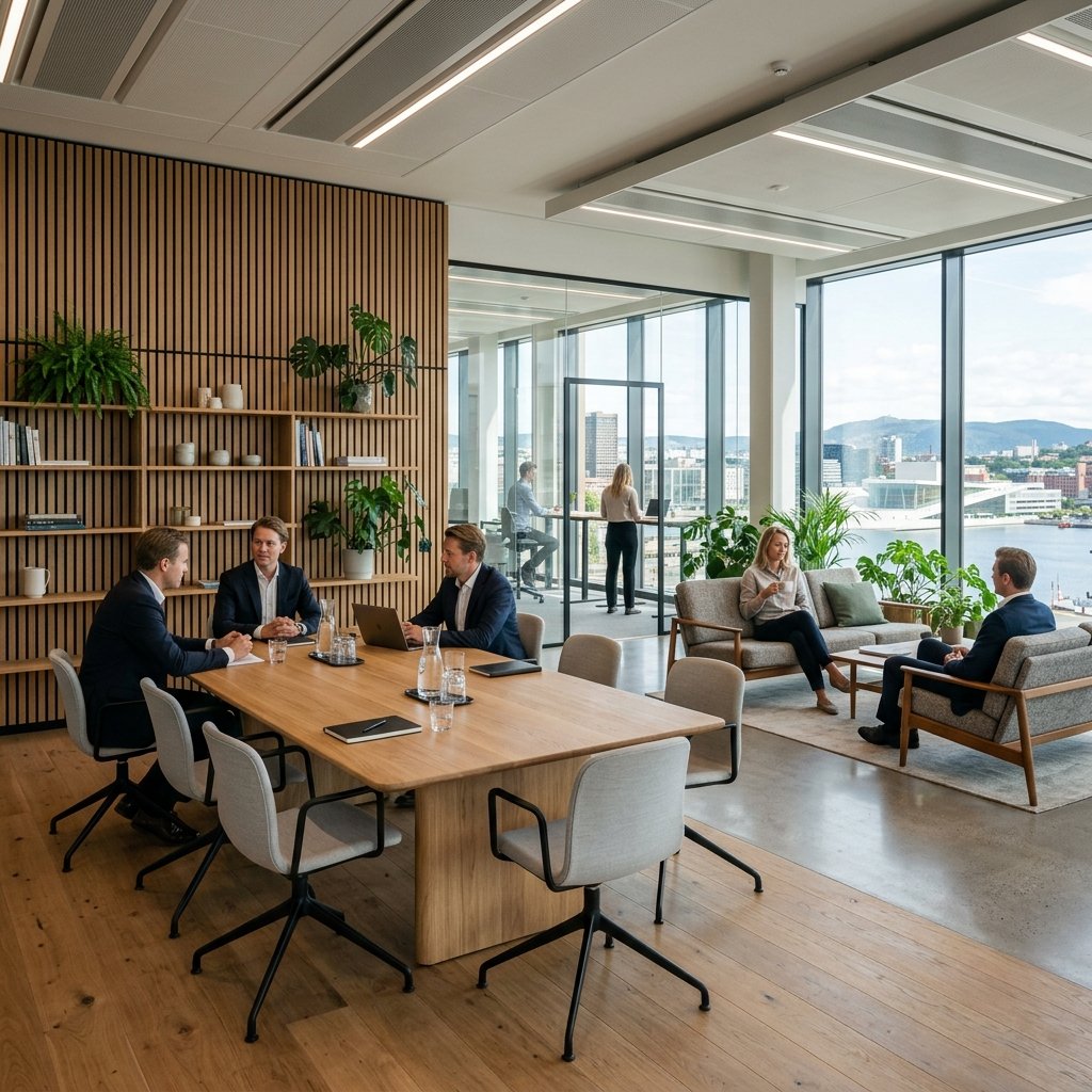 Luxury Commercial Office & Corporate Lounge Furnishing